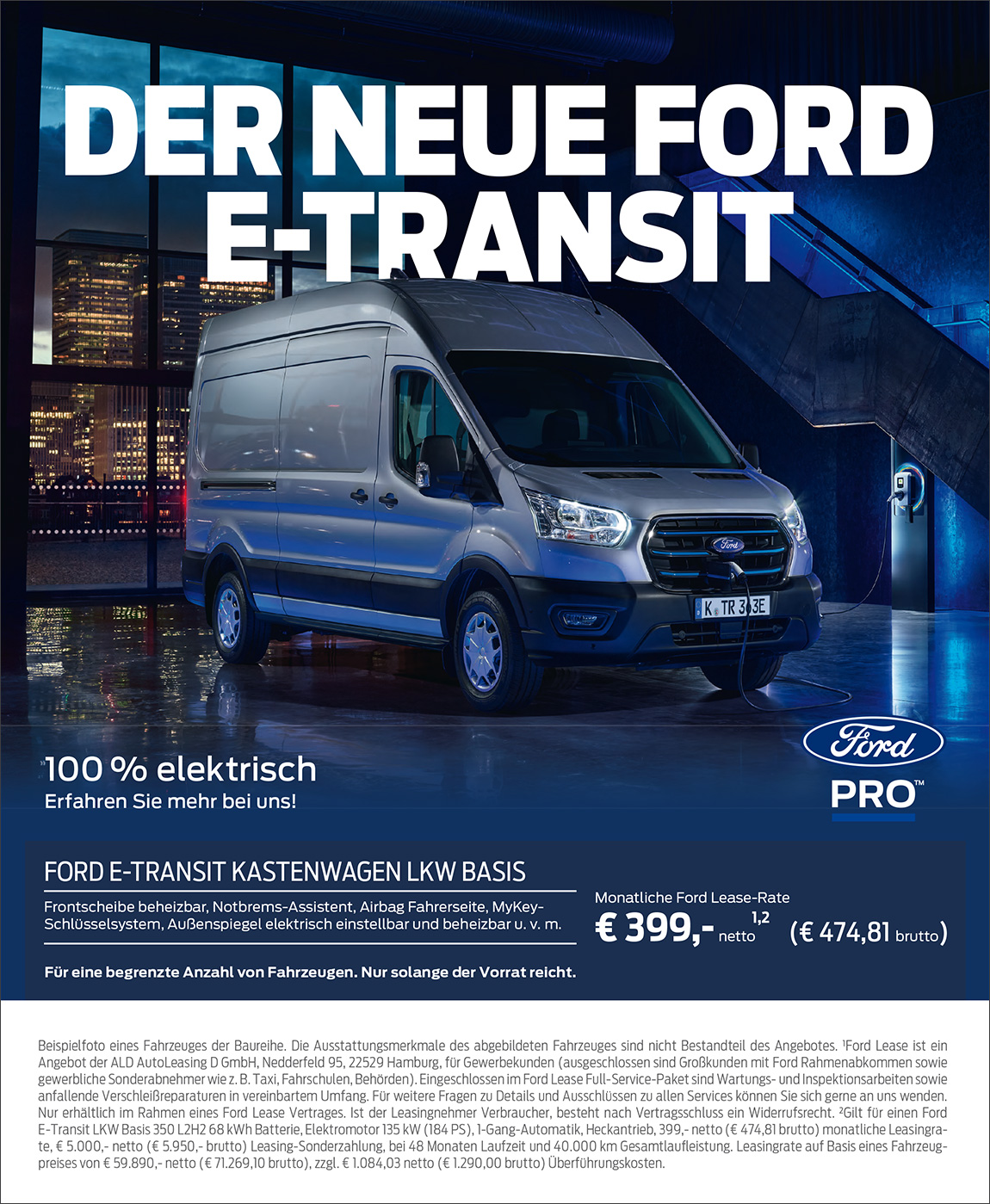 Der Neue Ford E-Transit Der Neue Ford E-Transit