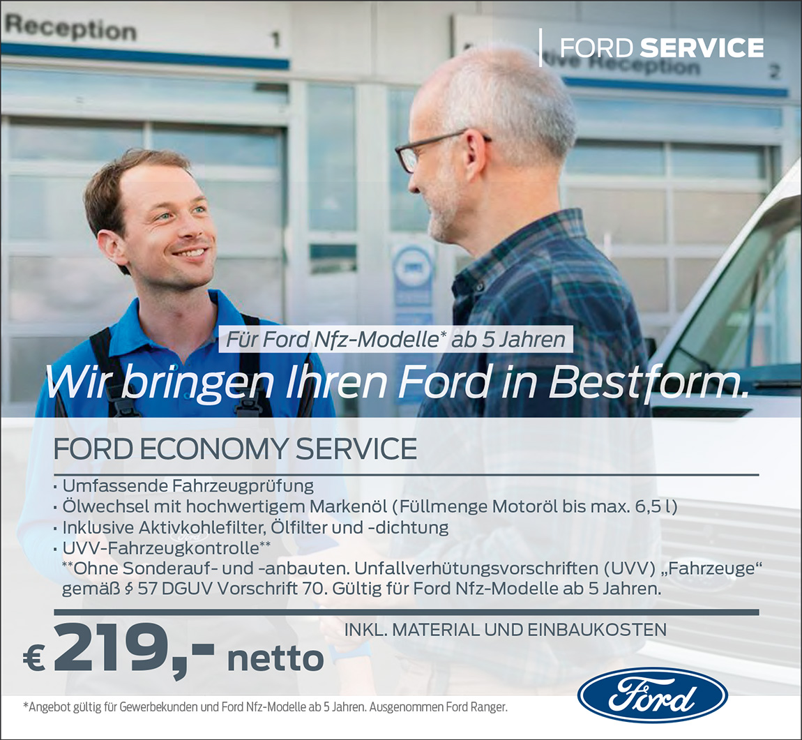 Ford Economy Service Nutzfahrzeuge Ford Economy Service Nutzfahrzeuge