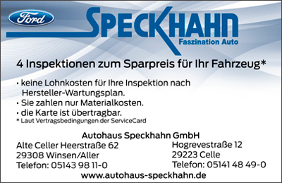 Speckhahn Service Card_